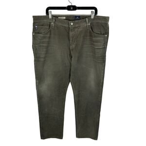 Adriano Goldschmied Corduroy Jeans Brown Graduate Tailored Leg Size 40x35